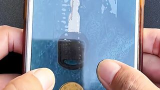 A photo of a key plus a card can actually