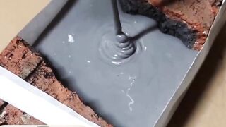 bond cement, bricks, and even