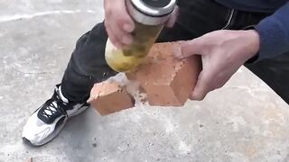 claims to smash bricks—my