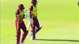West indies batting against south Africa in 1st t20 match