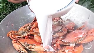Cooking crabs