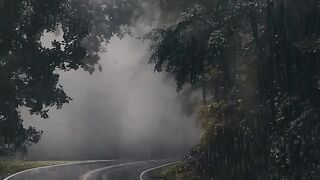 Listen to the rhythm of the falling rain.????!!!