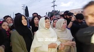 Alhamdulillah, good news about Imran Khan's health. Sisters met Imran Khan. Aleema Khan is very happy.mp4