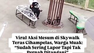 Aksi mesum di tempat umum bandung terekam kamera.......