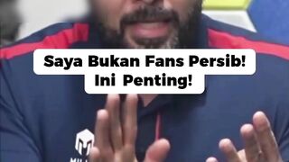 Bung Binder Bukan Fans Persib