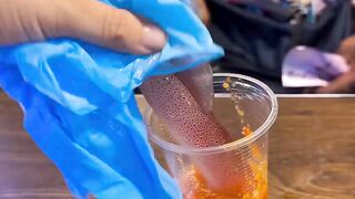 Eat live squid????????????