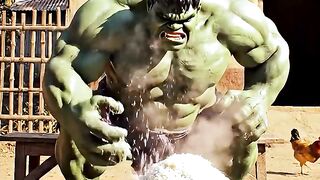 Hulk ঝাল খাওয়ার জন্য মরিচ আনলো ???? Funny Hulk Video _হাল্কা