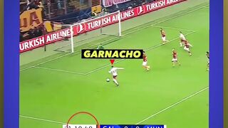 goal cantik yang di buat garnacho