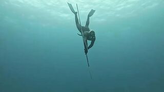 Head shoot big Fish gian grouper catching