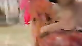 Cat on hin riding funny#short video