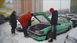 Оживляем легенду дрифта! Японская классика с компрессором. Hachiroku!