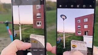 Zoom iPhone vs Galaxy