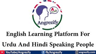 30 Days English Speaking Course Day 5 In Urdu | Spoken English Course In Urdu | Angrezify