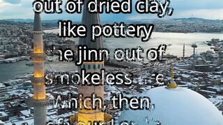 Surah Rahman (Verses 14–16) With Urdu & English Translation | Creation of Man & Jinn #Shorts #SurahRahman #WithTranslation