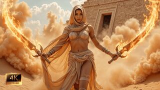 SANDS OF ELDARA, A 4K AI-Generated Fantasy Film, PART OF MYSTERIA