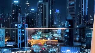Dubai city centre view