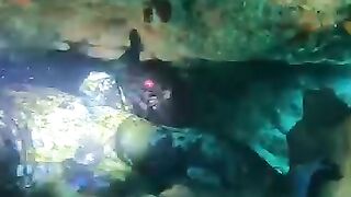 Underwater giant balik grouper big