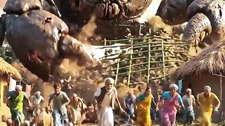 Hulk এর গ্রামে দৈত্য কাঁড়ার র হামলা ???? Funny ai Hulka Video _halkvideo _halkwala