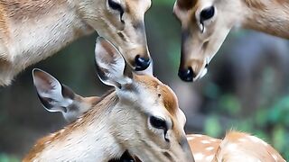 gazala with its family