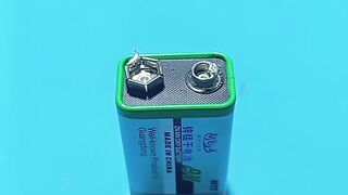 9V Battery + Buzzer = Loud