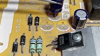 How to Fix a Capacitor on PCB ☺️