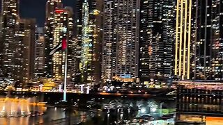 Dubai night view