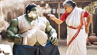 Hulk মায়ের কাছে দৌড়ানী খেলো???? Funny ai Halka