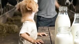 Milo bị những người bạn giàu có chế giễu vì không có sữa để