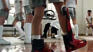 He Wore These Shoes And Broke Every School Record #movieclips #shortsfilm