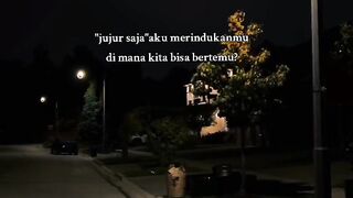 Honestly I miss you -Indonesian love quotes