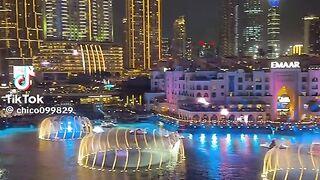 Dubai  view in night