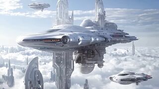 Future Worlds: AI-Generated Landscapes Inspired by Syd Mead