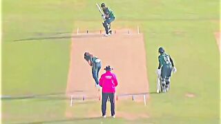 Sahibzada Farhan out on 1st ball of match