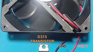 I Controlled a 12V Fan With 1