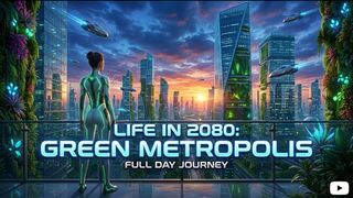 A Day in 2080: The City That Acquired Growth Skills