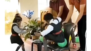 She is raised with brothers