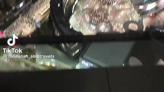 Poland counter view in night