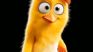 A dancing chick