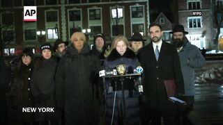 Mamdani responds after driver rams car into Chabad HQ in New York City.