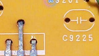 R, D, J, C, & Q on a PCB! Most