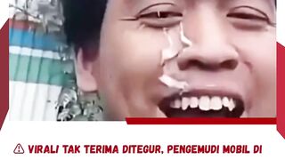 Heboh Bekasi! Innova Berplat Mencurigakan Arogan, Pemotor Jadi Korban Peludahan