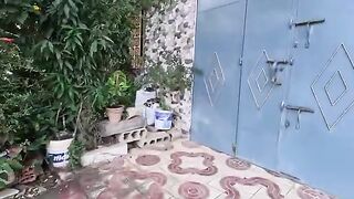When all the cats ran to us one of the kittens needed help.