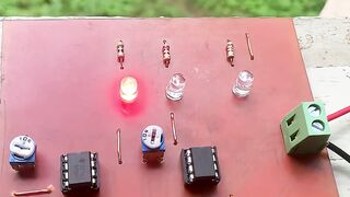 Simple Traffic Light Using 3 LED's Easy