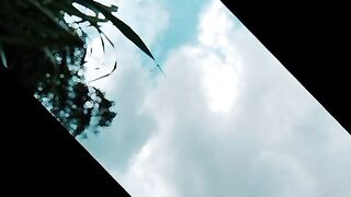 Cahaya sore di ujung senja