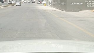 Viral car driving Saudi Arabia