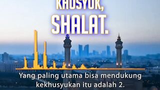 Cara Khusyuk Shalat