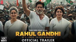 Rahul Gandhi - Trailer | ShahRukh Khan as Rahul Gandhi | Katrina Kaif | Anushka Sharma | In 2025