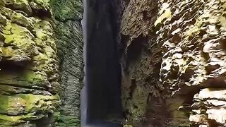 Amazingly beautiful Fumasinha Falls in Brazil   #Share???? Join us ➣  Amazing Natures????