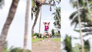 Indian Girl Sana Jain Dance
