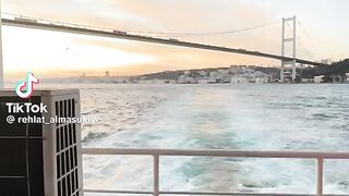 Turkey counter view in night